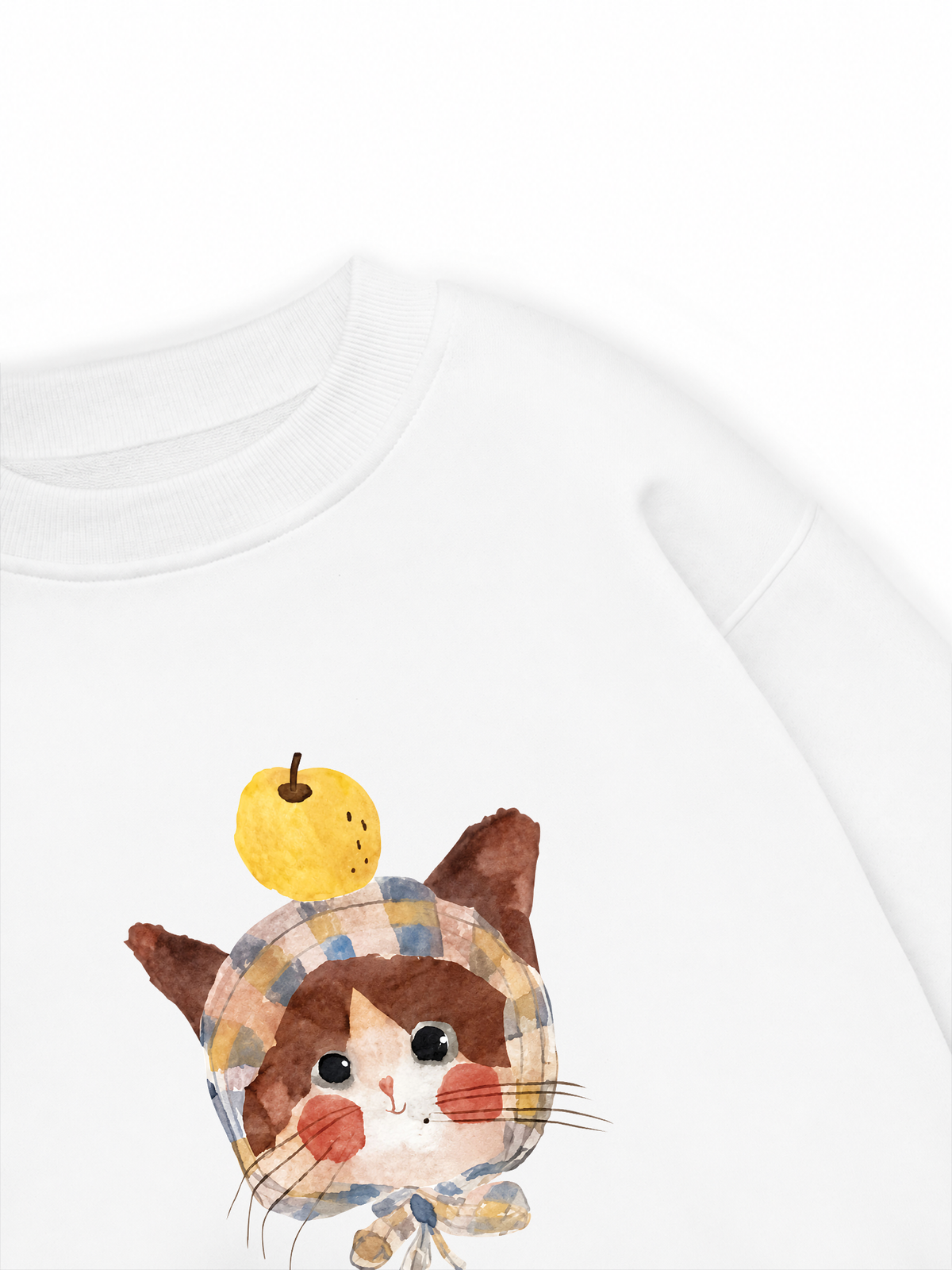 Áo Sweater Nỉ Hai Da So Cute Cat