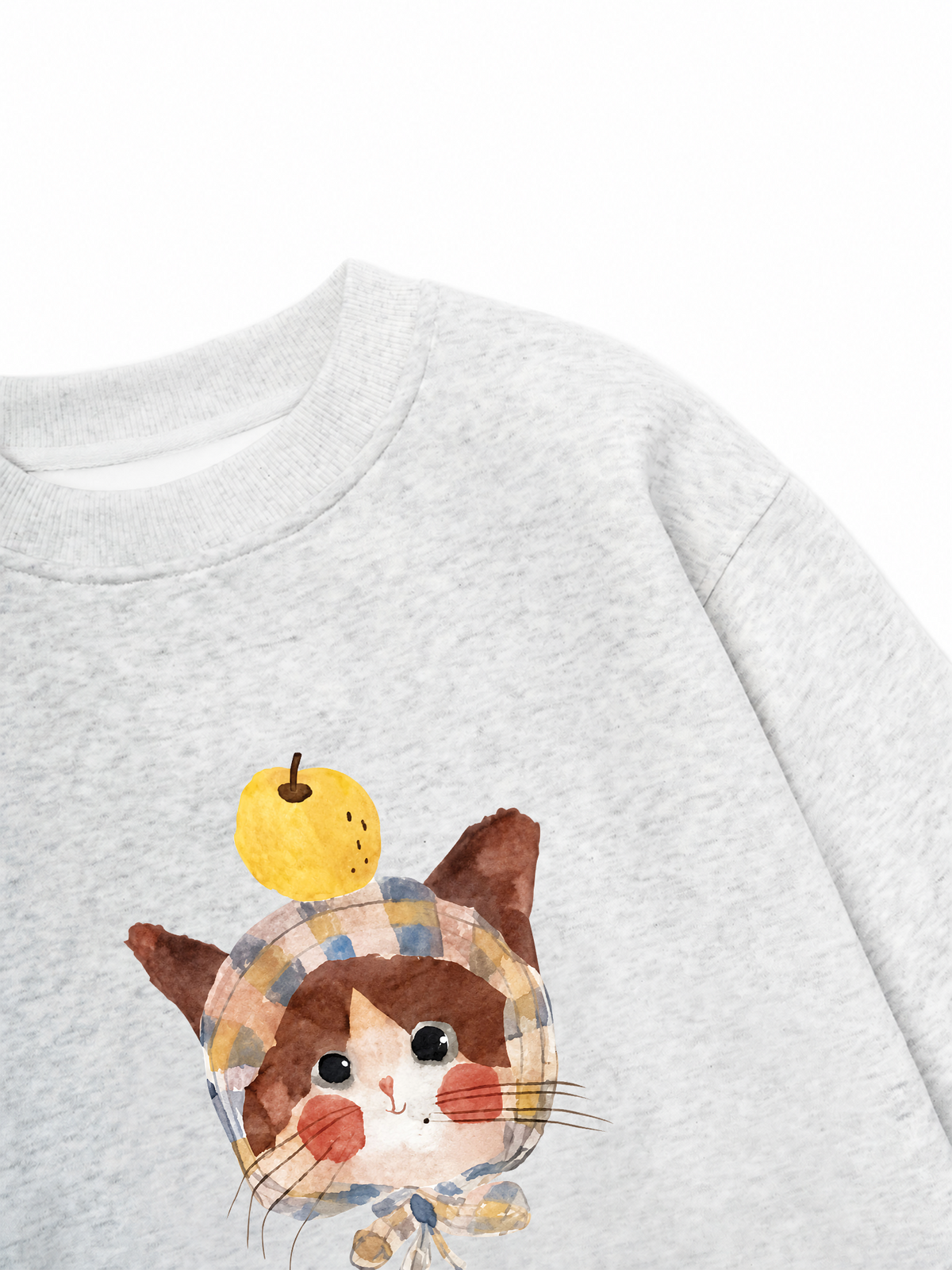 Áo Sweater Nỉ Hai Da So Cute Cat