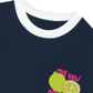 Áo Thun Ringer Relaxed Fit Summer Vibes Pink Lemon