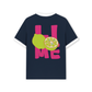 Áo Thun Ringer Relaxed Fit Summer Vibes Pink Lemon