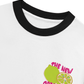 Áo Thun Ringer Relaxed Fit Summer Vibes Pink Lemon