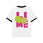 Áo Thun Ringer Relaxed Fit Summer Vibes Pink Lemon