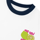 Áo Thun Ringer Relaxed Fit Summer Vibes Pink Lemon
