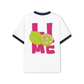 Áo Thun Ringer Relaxed Fit Summer Vibes Pink Lemon