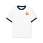 Áo Thun Ringer Relaxed Fit Summer Vibes Pink Lemon