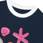 Áo Thun Ringer Relaxed Fit Summer Vibes Sea Life