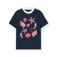 Áo Thun Ringer Relaxed Fit Summer Vibes Sea Life
