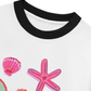 Áo Thun Ringer Relaxed Fit Summer Vibes Sea Life