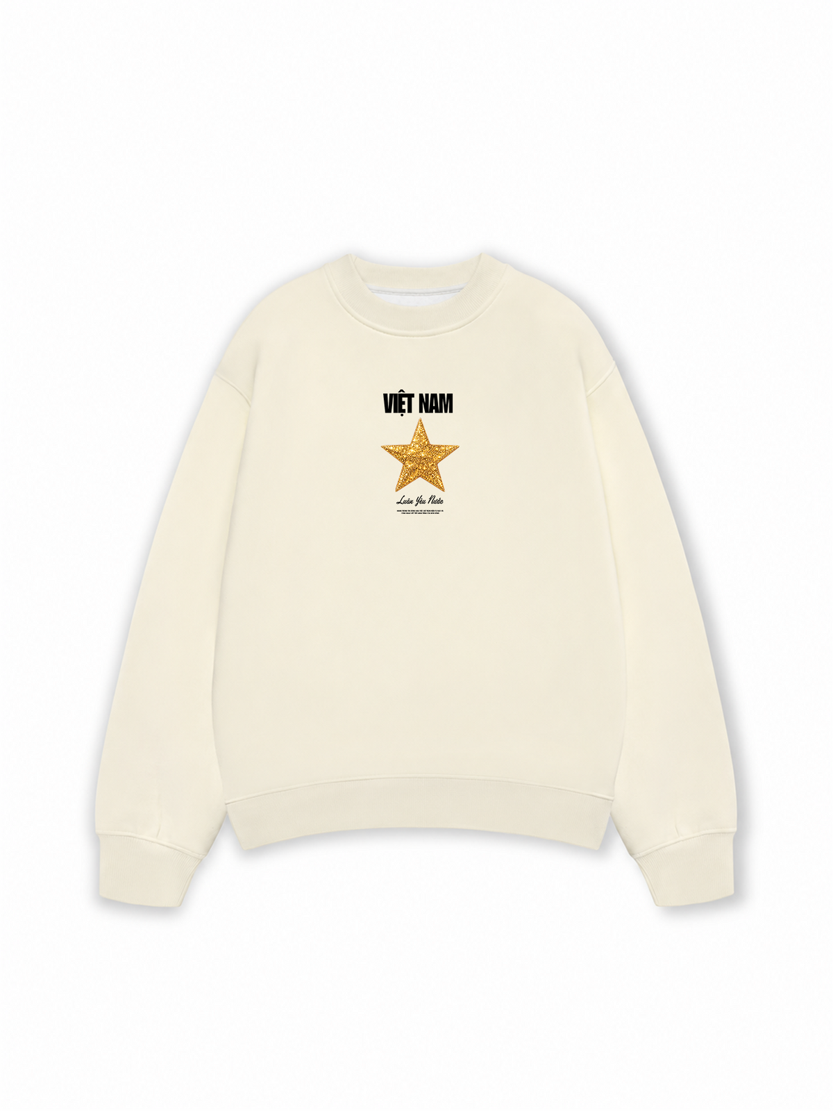 Áo Sweater Nỉ Hai Da Tự Hào Người Việt