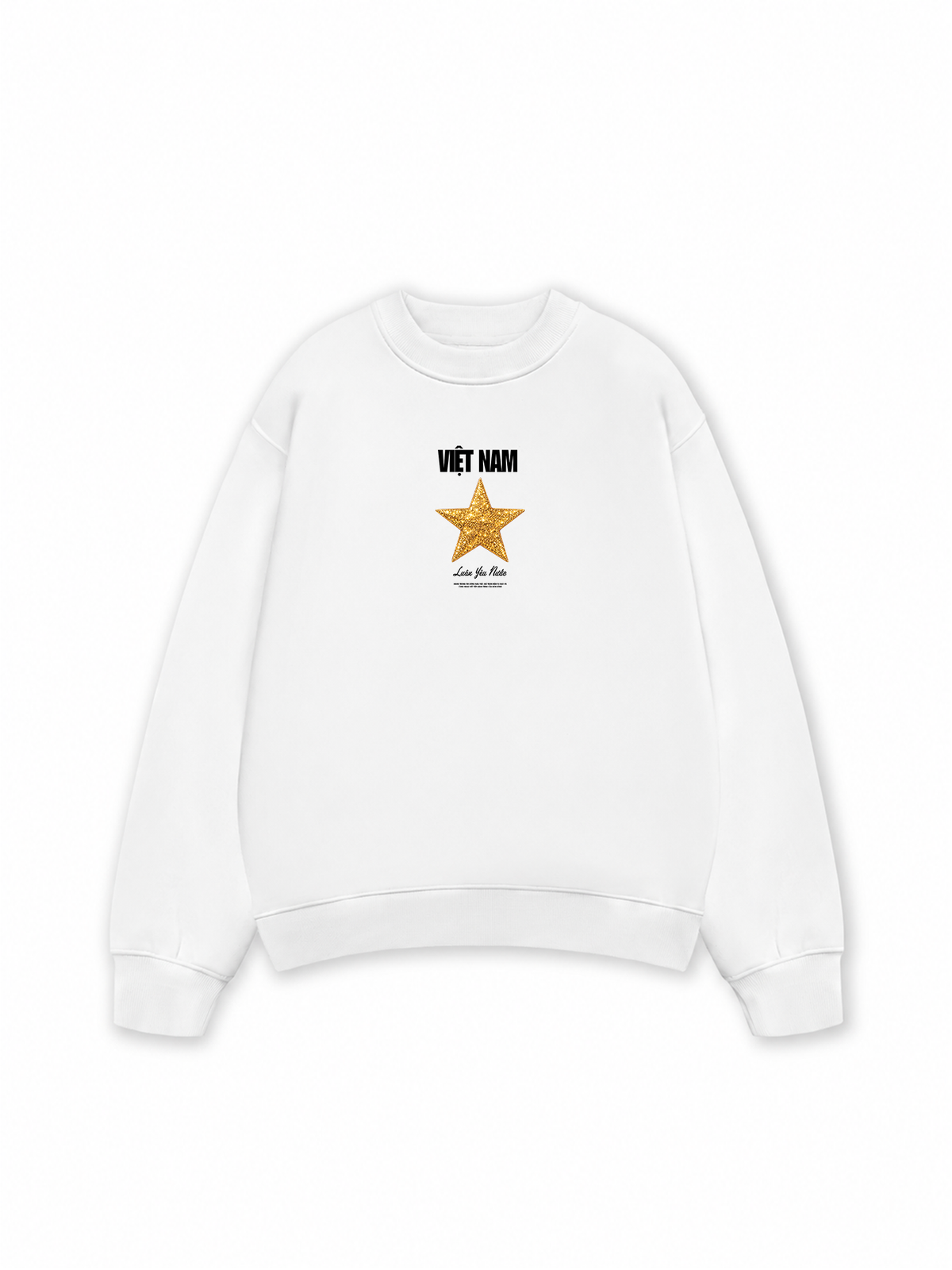 Áo Sweater Nỉ Hai Da Tự Hào Người Việt
