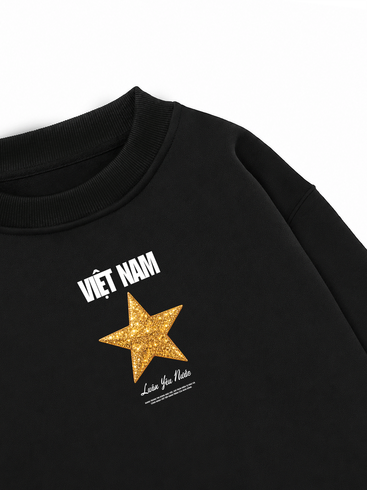 Áo Sweater Nỉ Hai Da Tự Hào Người Việt