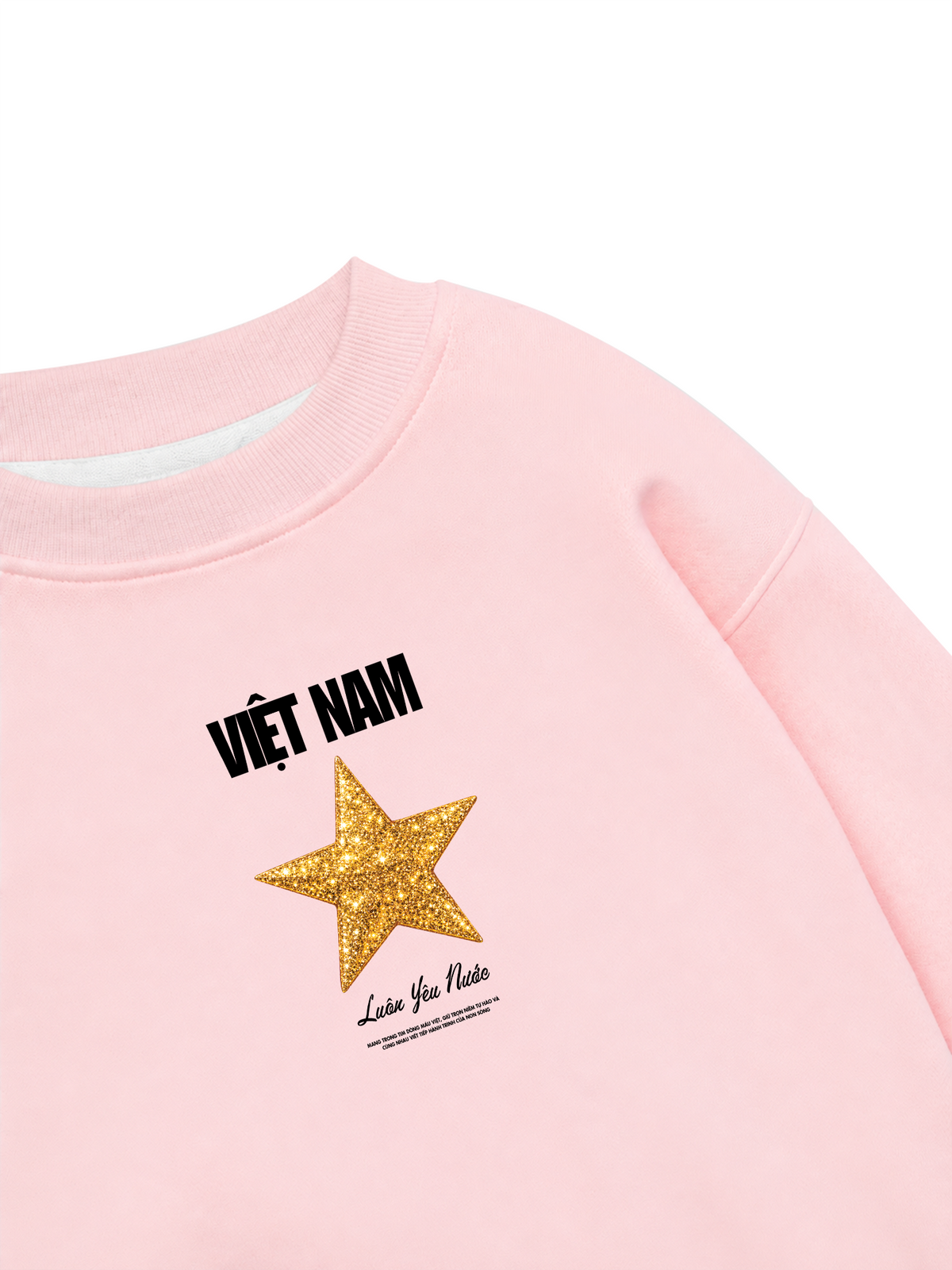 Áo Sweater Nỉ Hai Da Tự Hào Người Việt