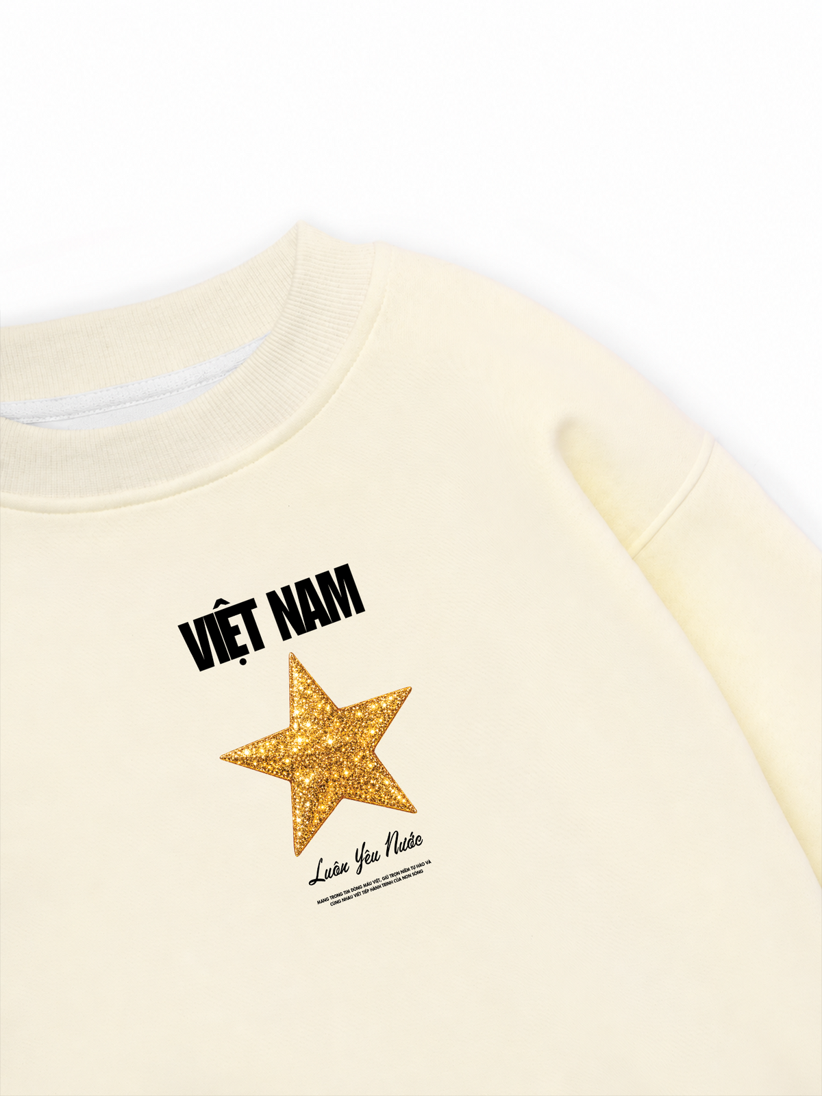 Áo Sweater Nỉ Hai Da Tự Hào Người Việt
