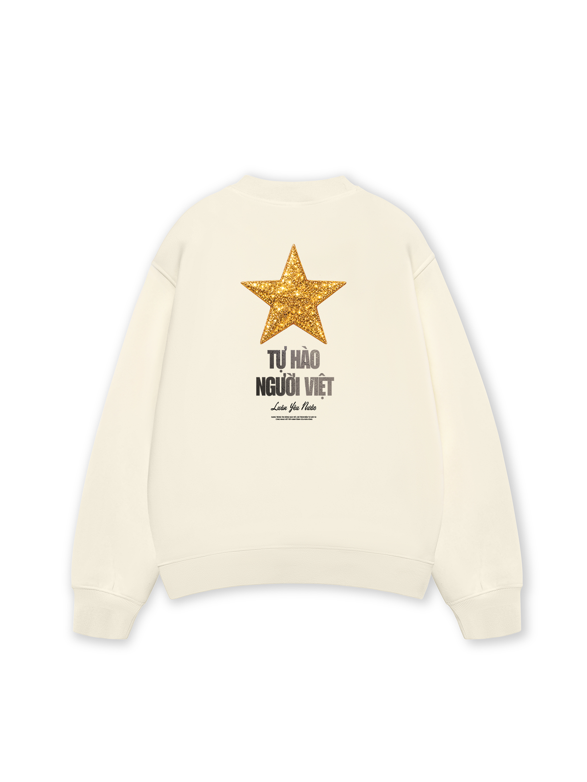 Áo Sweater Nỉ Hai Da Tự Hào Người Việt