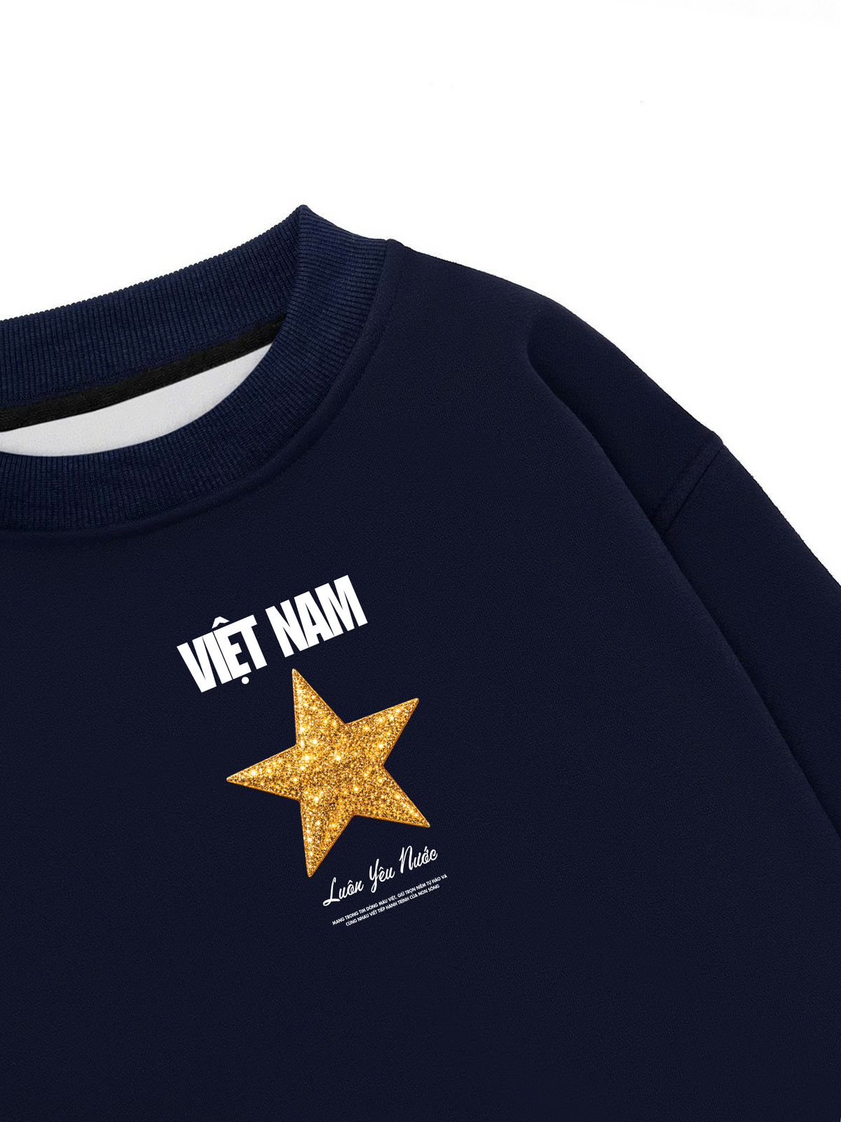 Áo Sweater Nỉ Hai Da Tự Hào Người Việt