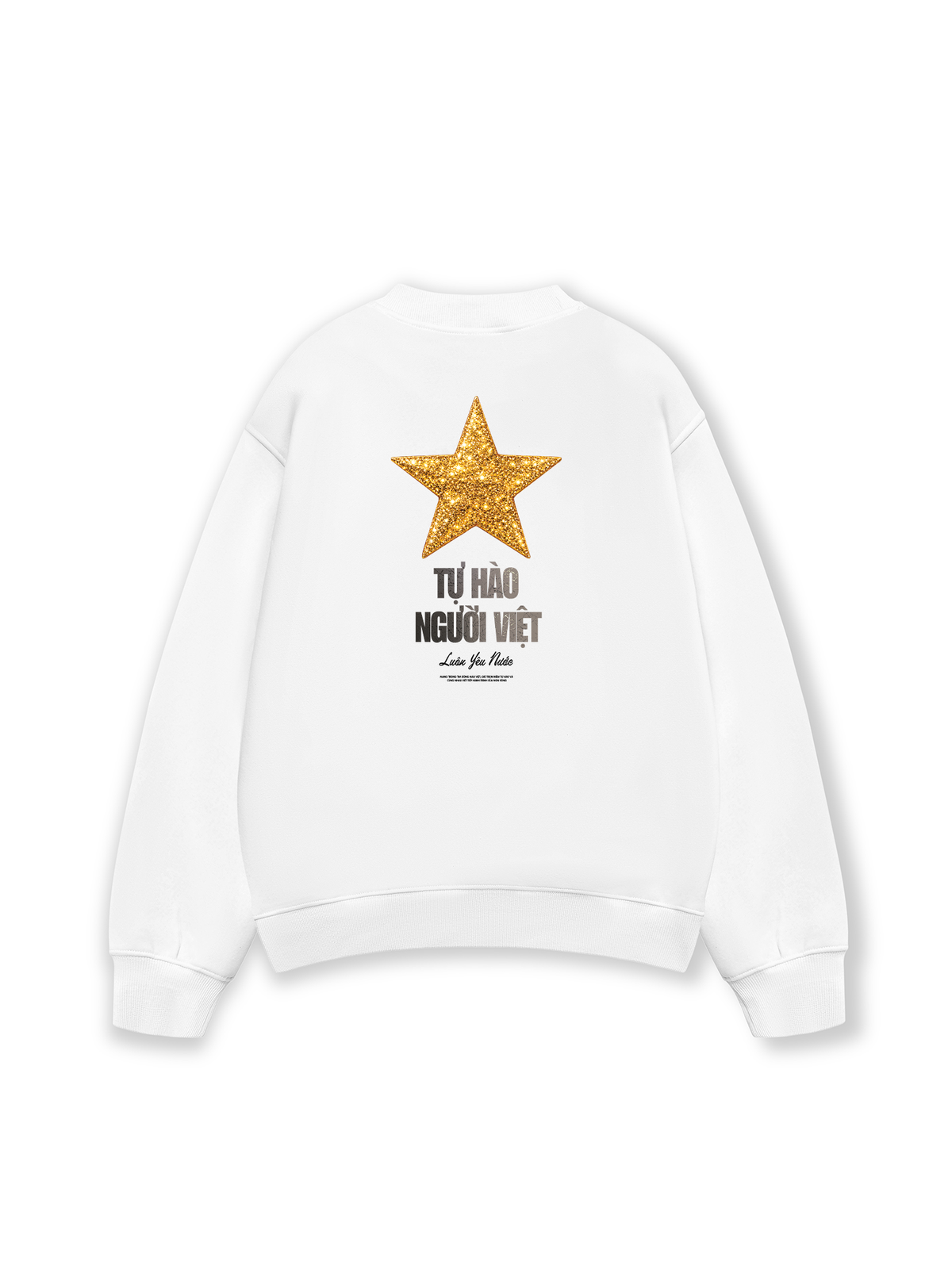 Áo Sweater Nỉ Hai Da Tự Hào Người Việt