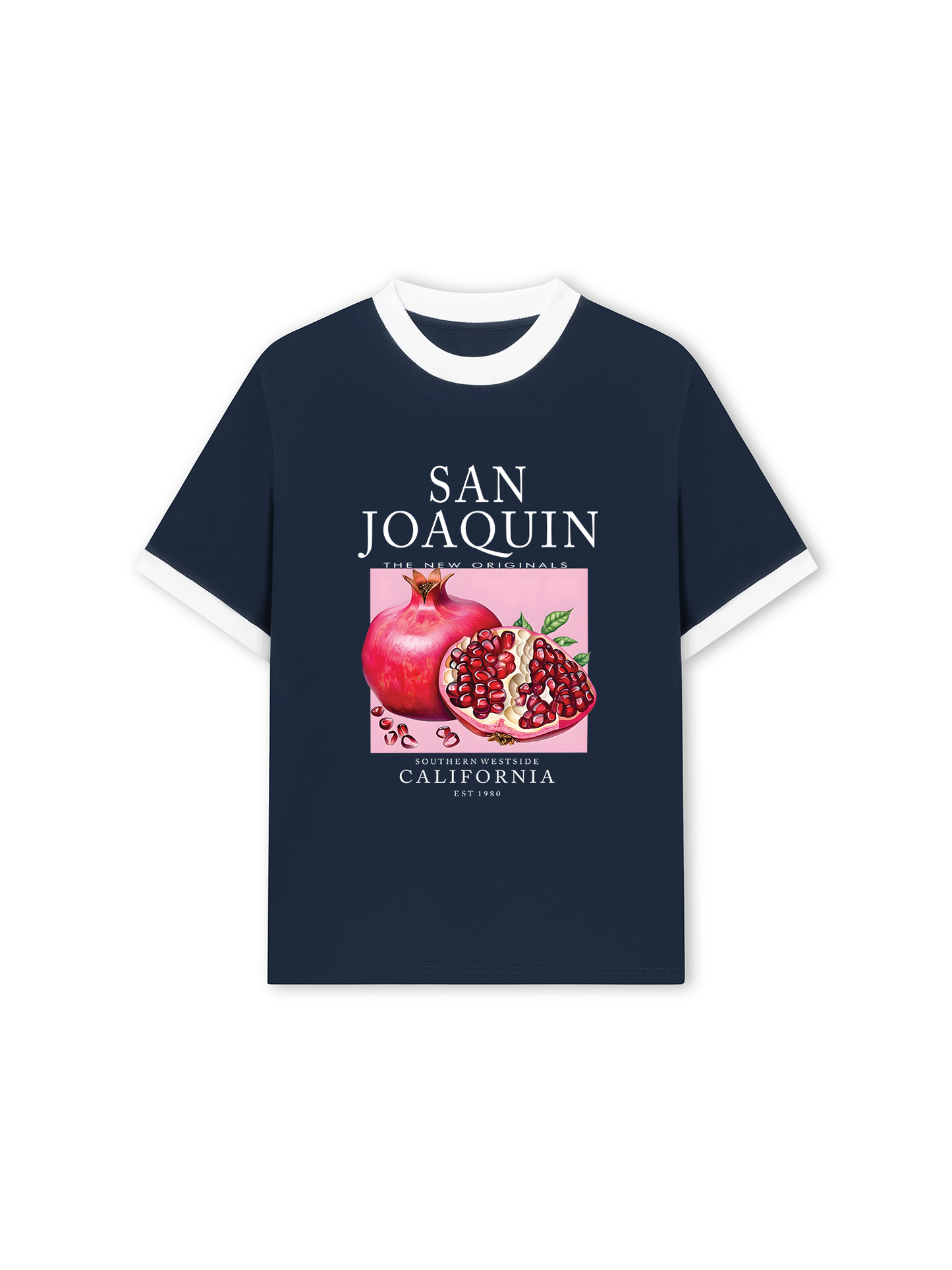 Áo Thun Ringer Relaxed Fit Summer Vibes San Joaquin