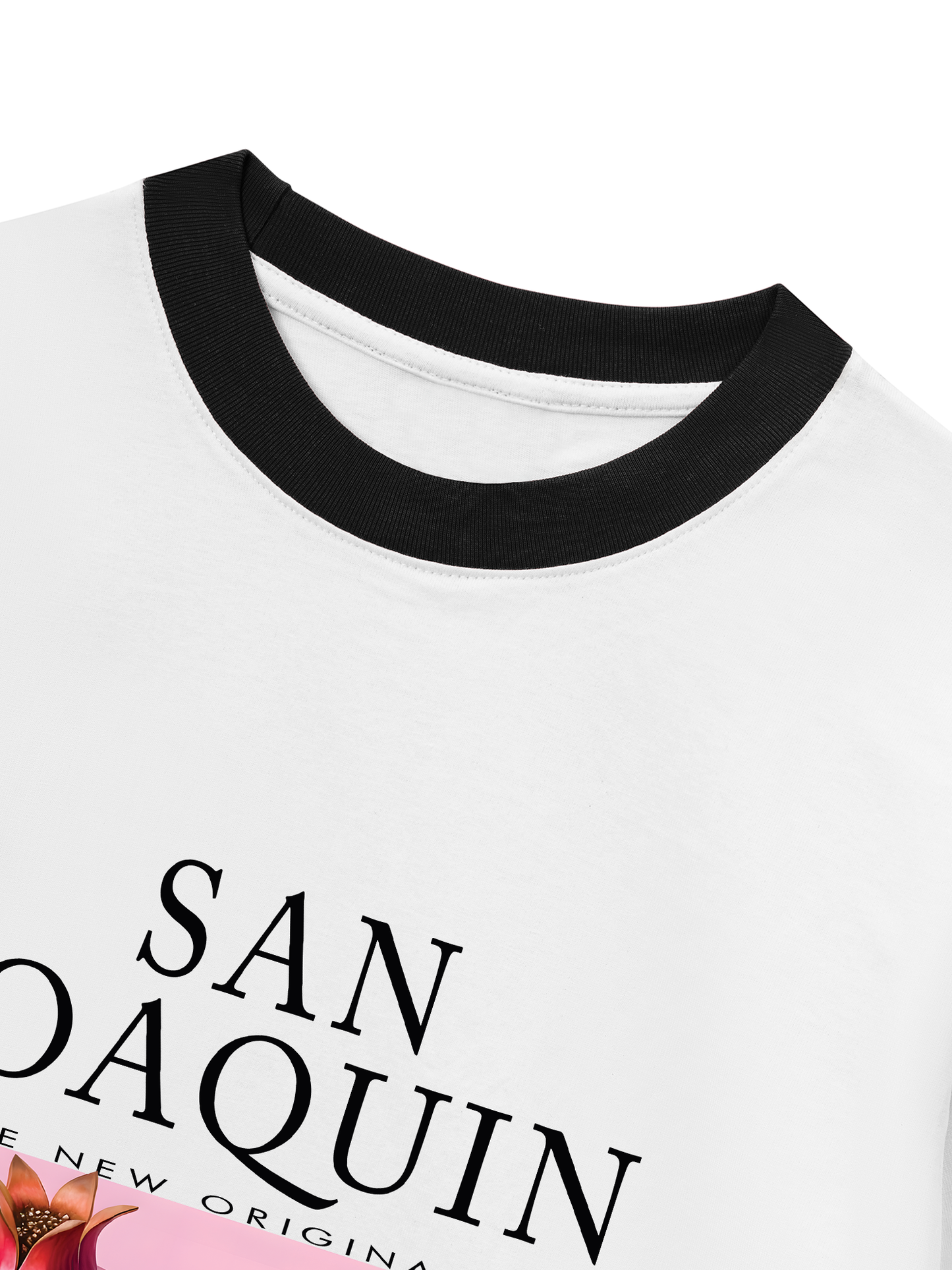 Áo Thun Ringer Relaxed Fit Summer Vibes San Joaquin