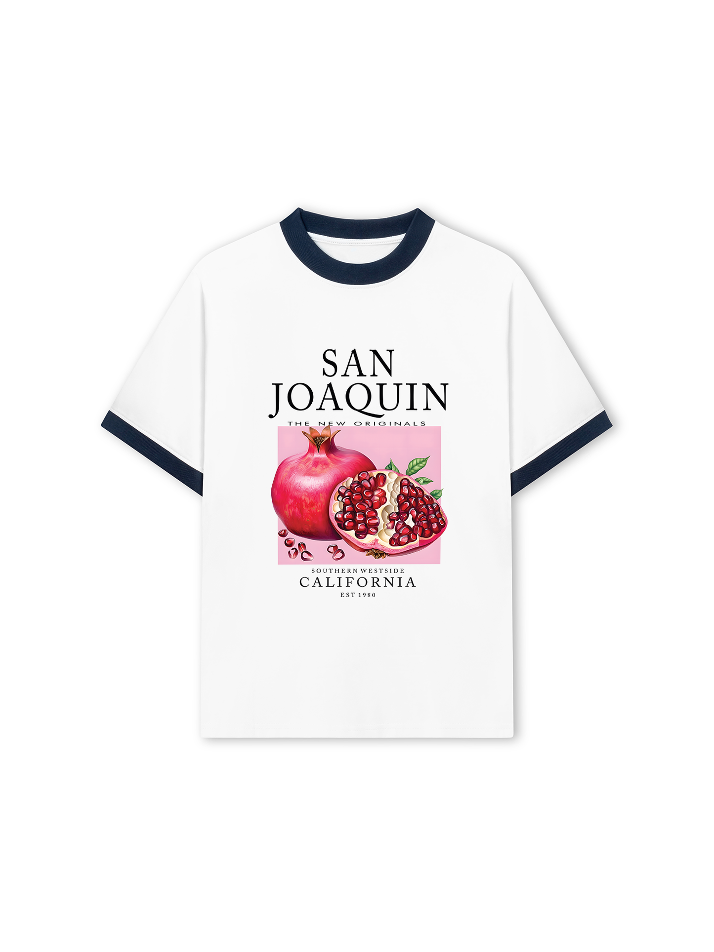Áo Thun Ringer Relaxed Fit Summer Vibes San Joaquin