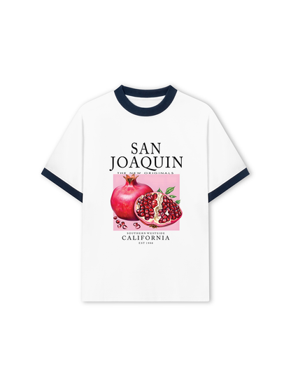Áo Thun Ringer Relaxed Fit Summer Vibes San Joaquin