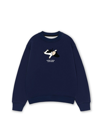 Áo Sweater Nỉ Hai Da Không Thích Làm Phiền