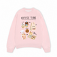 Áo Sweater Nỉ Hai Da Sweet Pastry Coffee Time