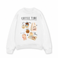 Áo Sweater Nỉ Hai Da Sweet Pastry Coffee Time