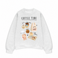 Áo Sweater Nỉ Hai Da Sweet Pastry Coffee Time