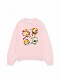 Áo Sweater Nỉ Hai Da Sweet Pastry Cute Bento