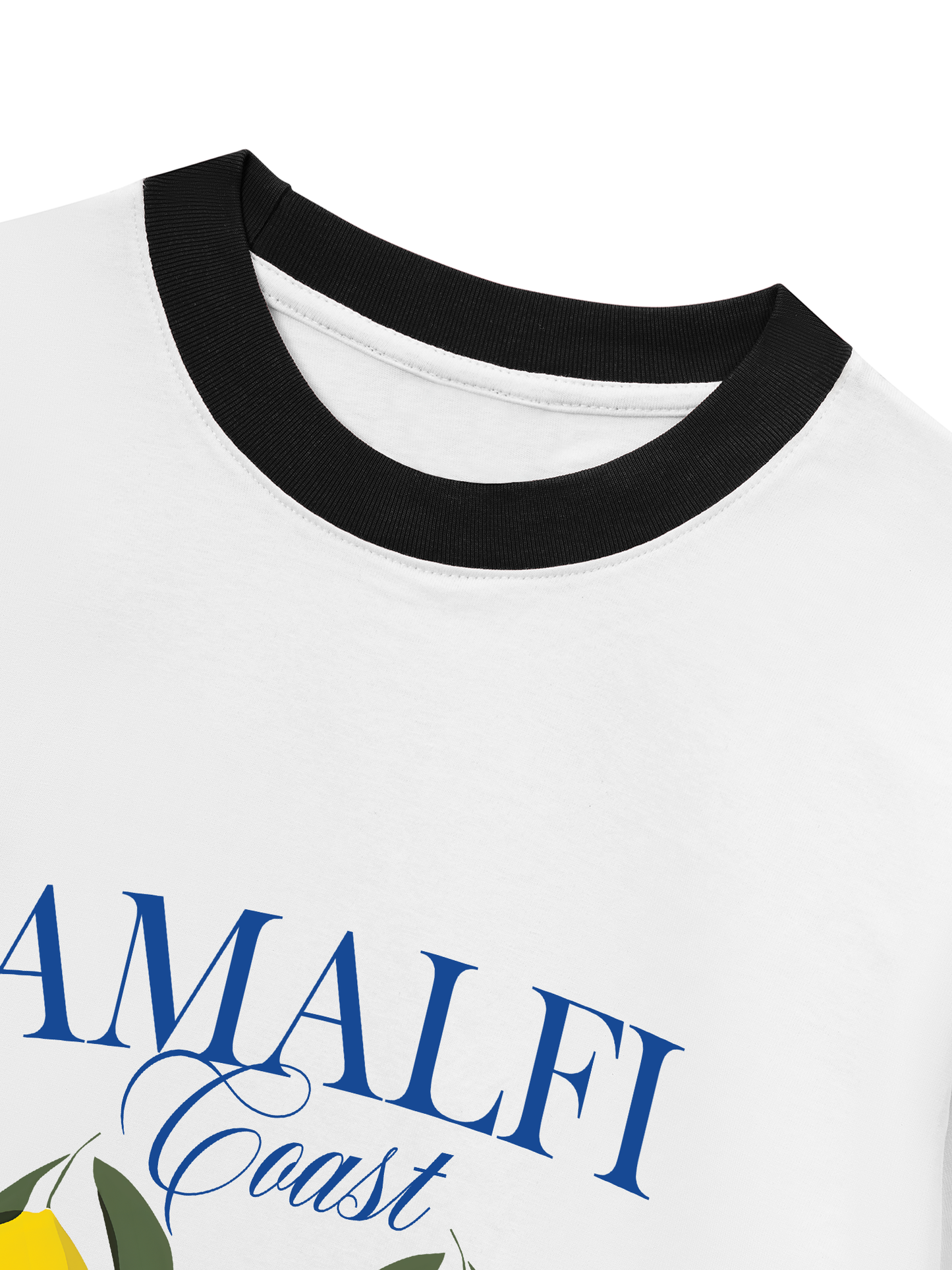 Áo Thun Ringer Relaxed Fit Summer Vibes Amalfi Coast