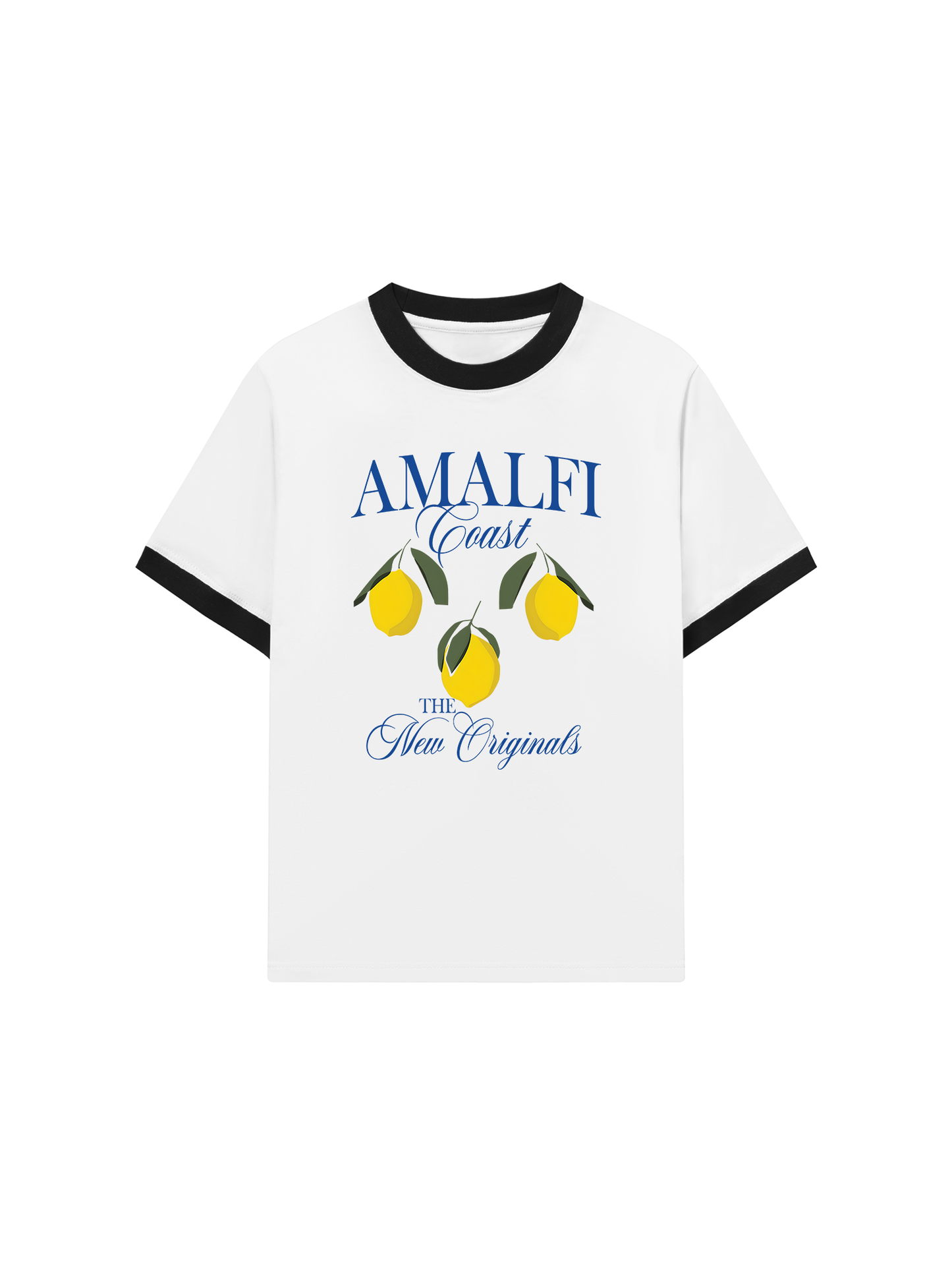 Áo Thun Ringer Relaxed Fit Summer Vibes Amalfi Coast
