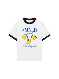 Áo Thun Ringer Relaxed Fit Summer Vibes Amalfi Coast