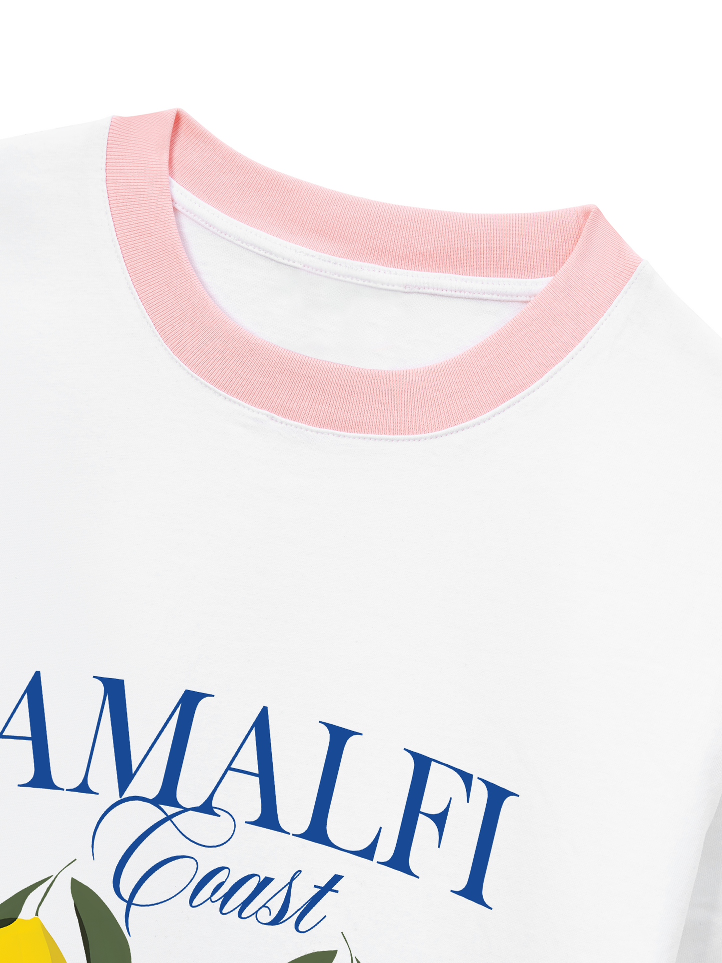 Áo Thun Ringer Relaxed Fit Summer Vibes Amalfi Coast
