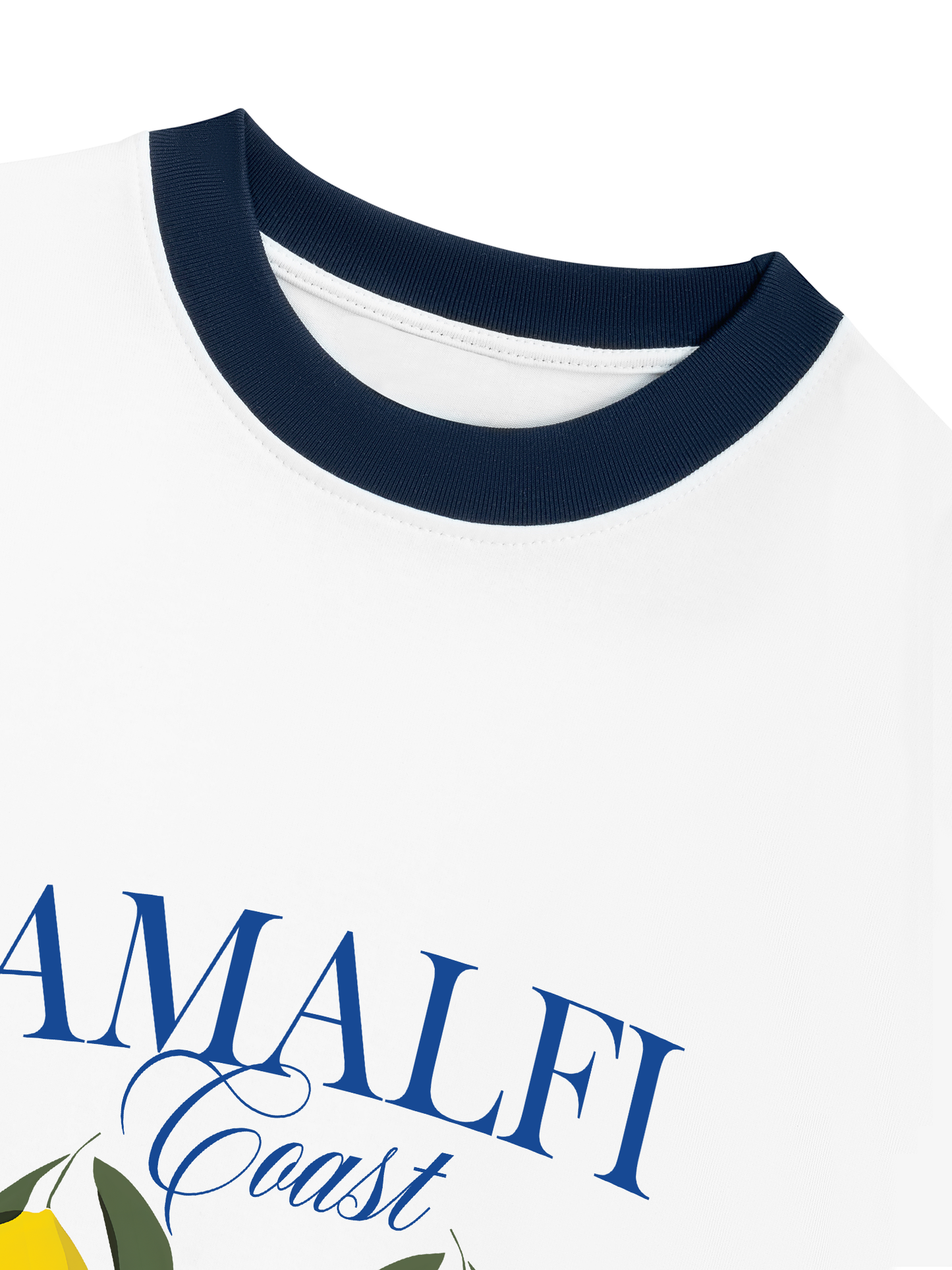 Áo Thun Ringer Relaxed Fit Summer Vibes Amalfi Coast