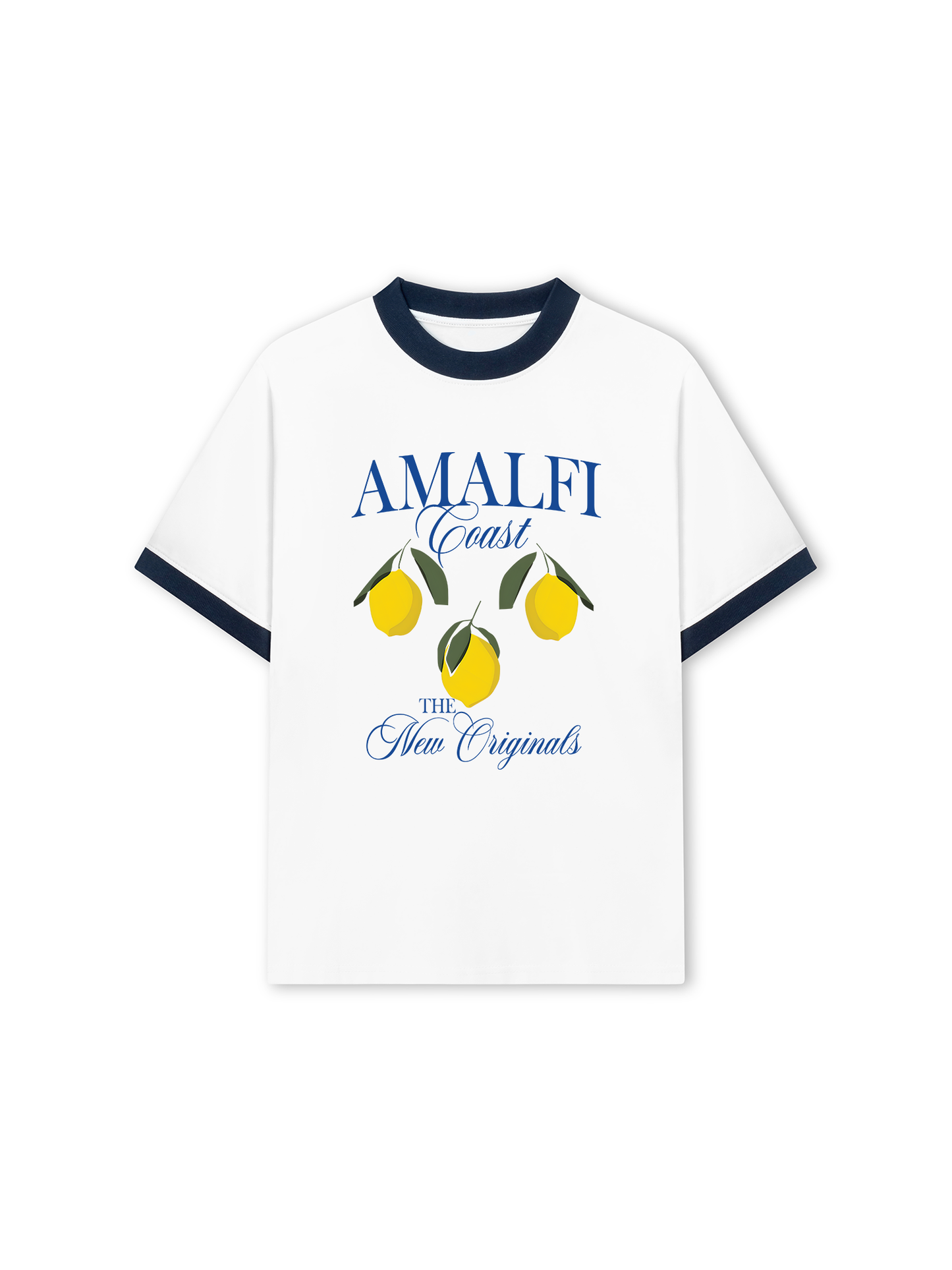 Áo Thun Ringer Relaxed Fit Summer Vibes Amalfi Coast