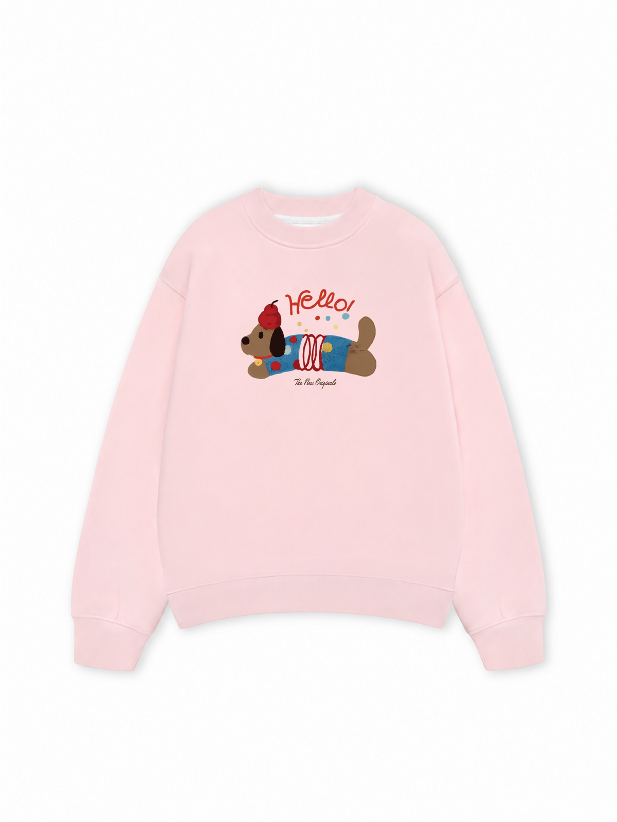Áo Sweater Nỉ Hai Da Animal Hello Cute Puppy