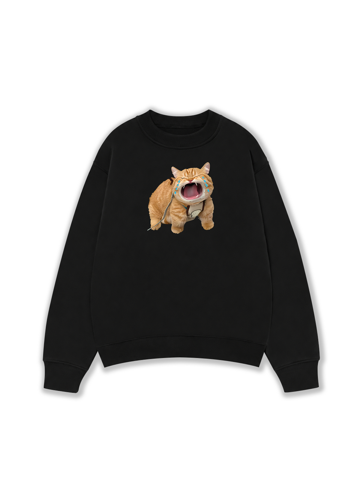Áo Sweater Nỉ Hai Da Animal Mood Funny Meow