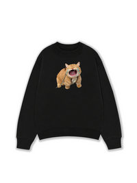 Áo Sweater Nỉ Hai Da Animal Mood Funny Meow