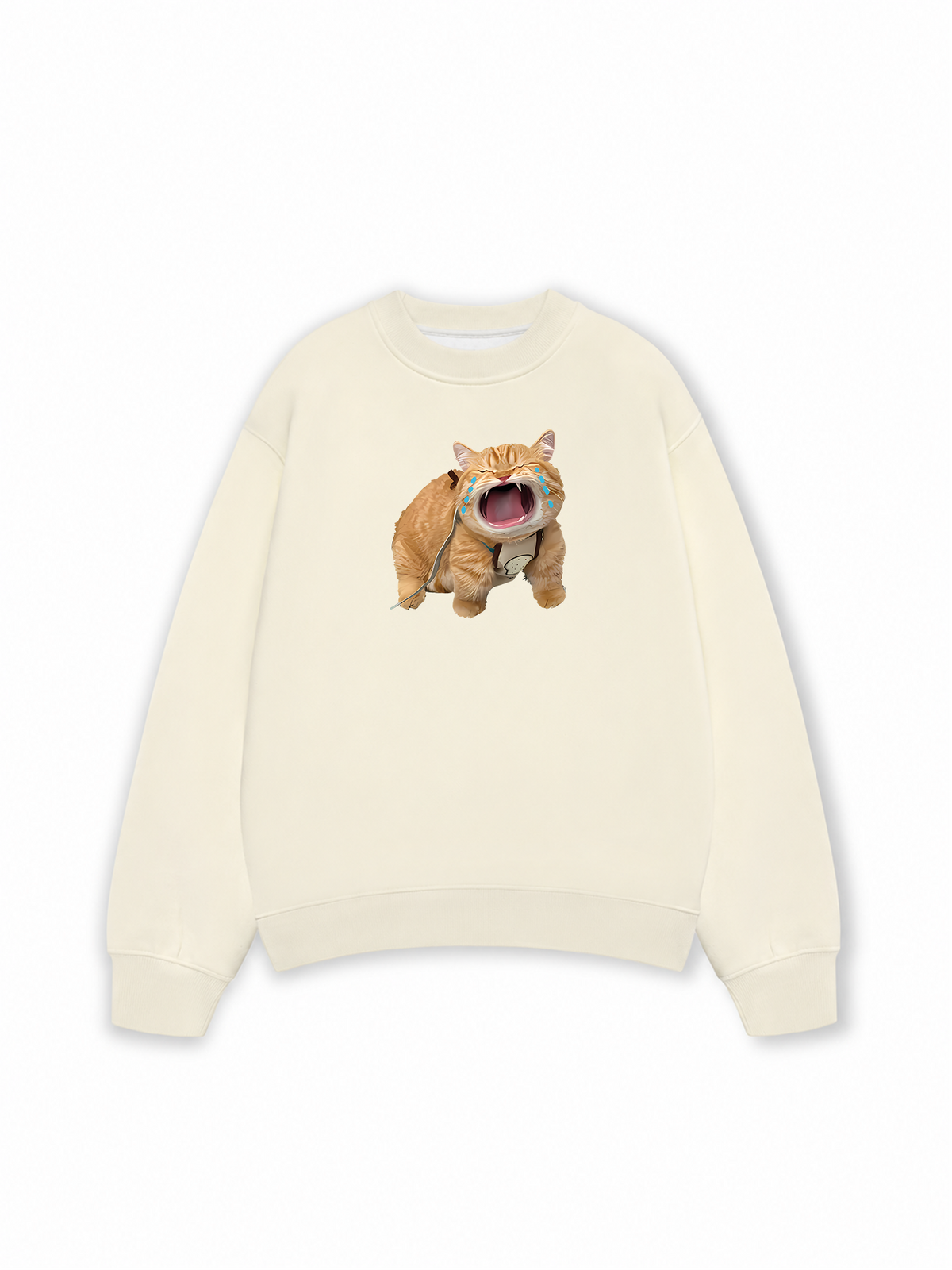 Áo Sweater Nỉ Hai Da Animal Mood Funny Meow