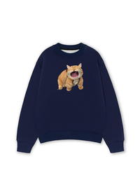 Áo Sweater Nỉ Hai Da Animal Mood Funny Meow