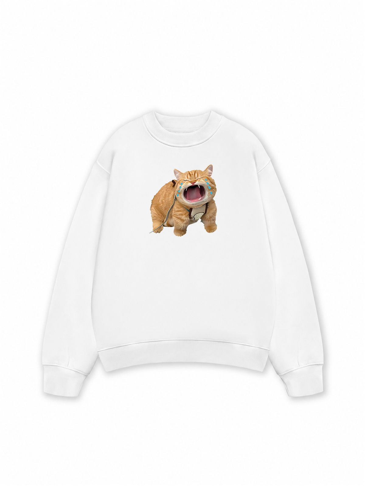Áo Sweater Nỉ Hai Da Animal Mood Funny Meow