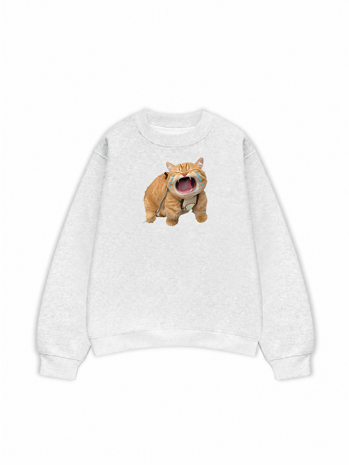 Áo Sweater Nỉ Hai Da Animal Mood Funny Meow