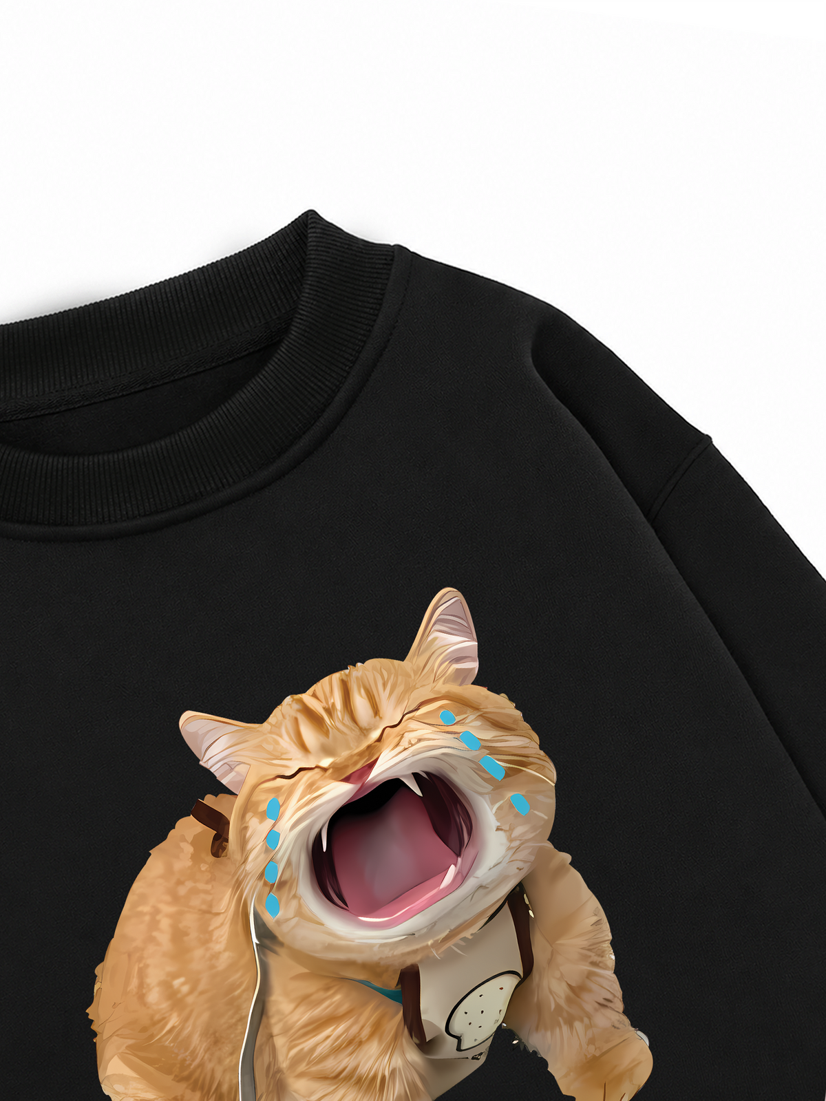Áo Sweater Nỉ Hai Da Animal Mood Funny Meow