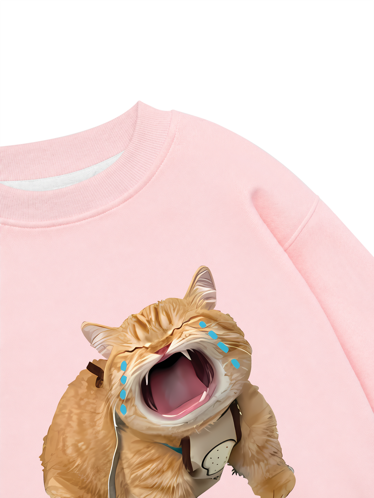 Áo Sweater Nỉ Hai Da Animal Mood Funny Meow