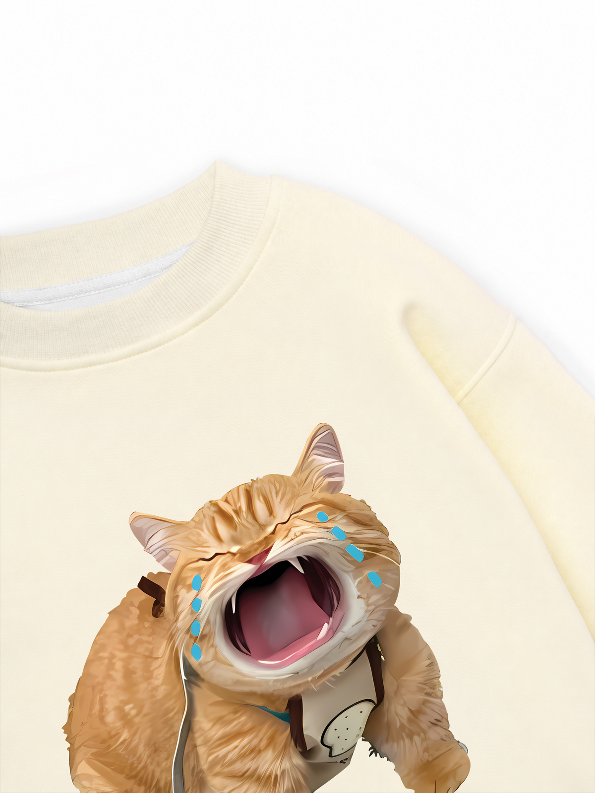 Áo Sweater Nỉ Hai Da Animal Mood Funny Meow