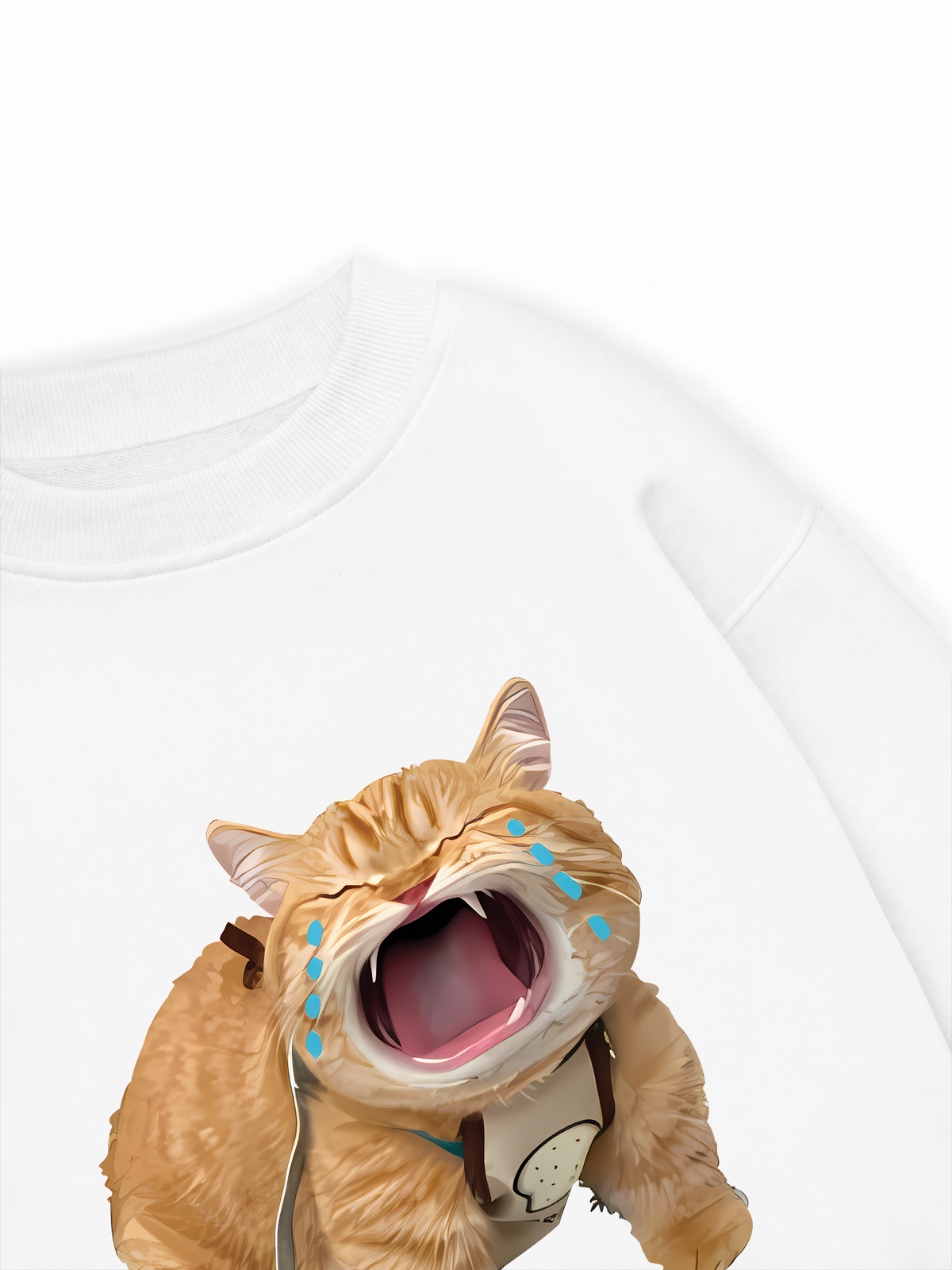Áo Sweater Nỉ Hai Da Animal Mood Funny Meow
