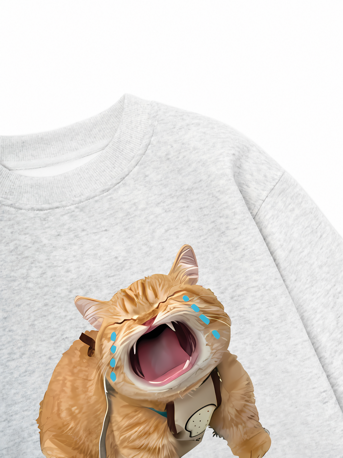 Áo Sweater Nỉ Hai Da Animal Mood Funny Meow