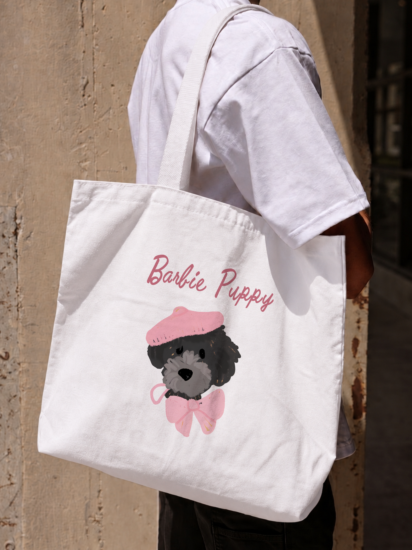 Túi Tote Animal Barbie Puppy