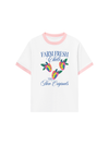 Áo Thun Ringer Relaxed Fit Summer Vibes Farm Fresh Chili