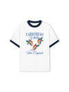 Áo Thun Ringer Relaxed Fit Summer Vibes Farm Fresh Chili
